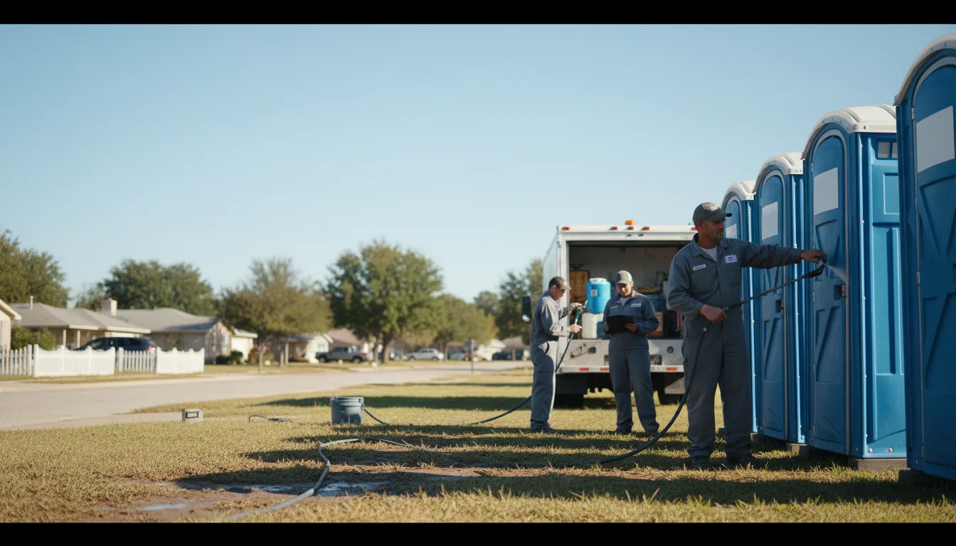 Long-Term Portable Toilet Rental in Waleska, GA near me